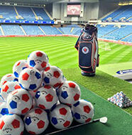 OnlineGolf News: Callaway hosts unique golf and football event at Ibrox Stadium