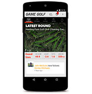 GAME GOLF LIVE Digital Tracking System