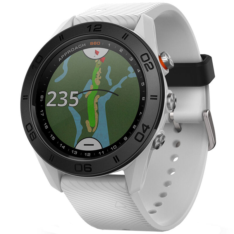 Garmin Approach S60 Golf GPS Watch, Male, White  | Online Golf,