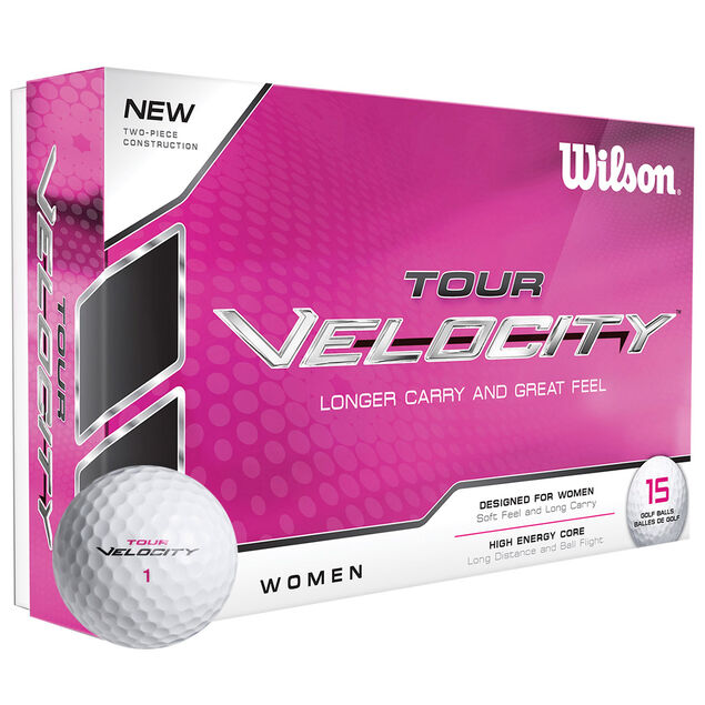 Wilson Ladies Tour Velocity 12 Golf Balls | Online Golf