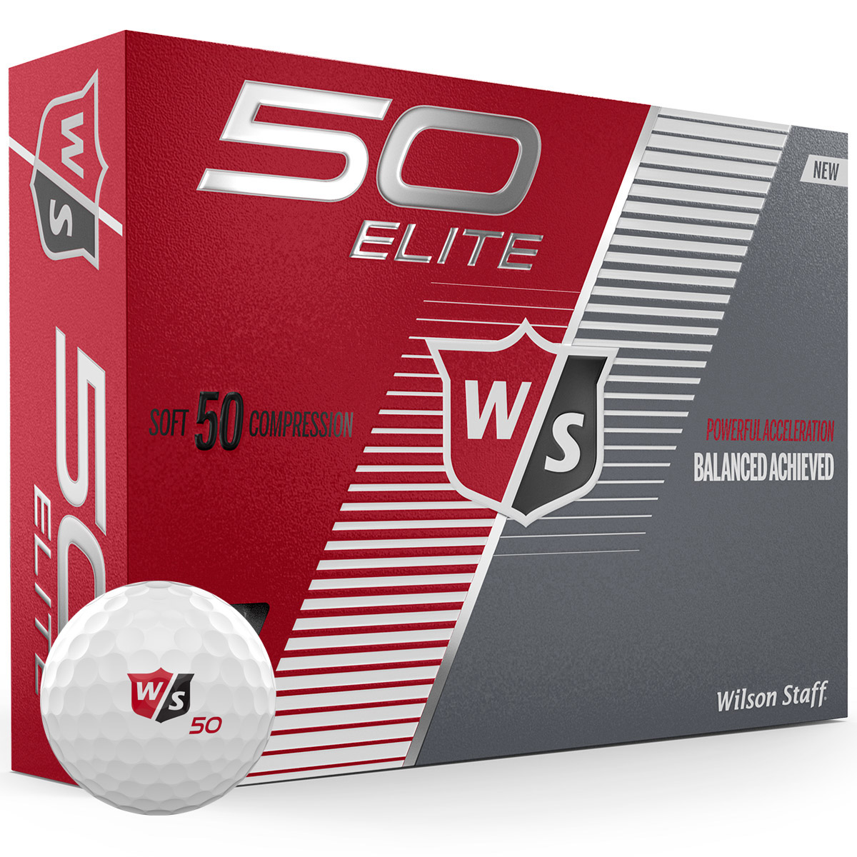 wilson staff fifty golf balls