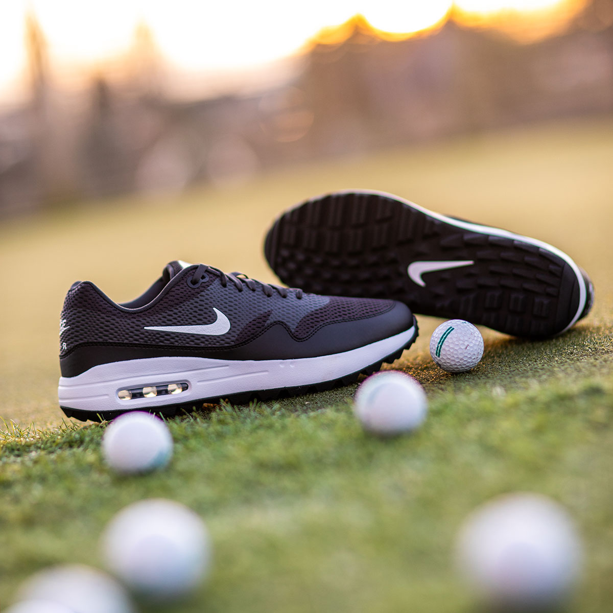 nike air max 1 g mesh golf shoes